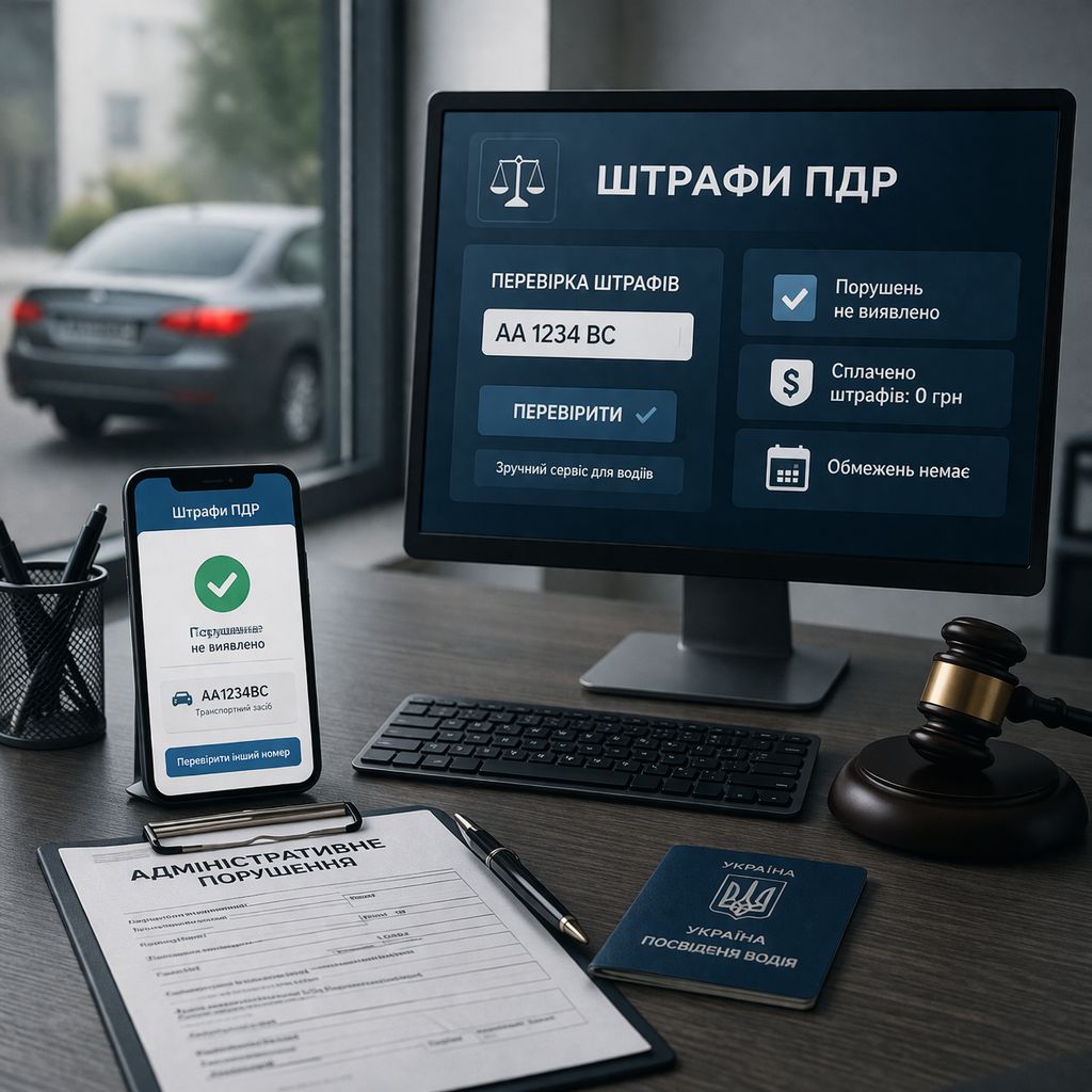 Перевірка штрафів ПДР: топ потрібних знань та корисних порад від СГ ТАС - зображення статті