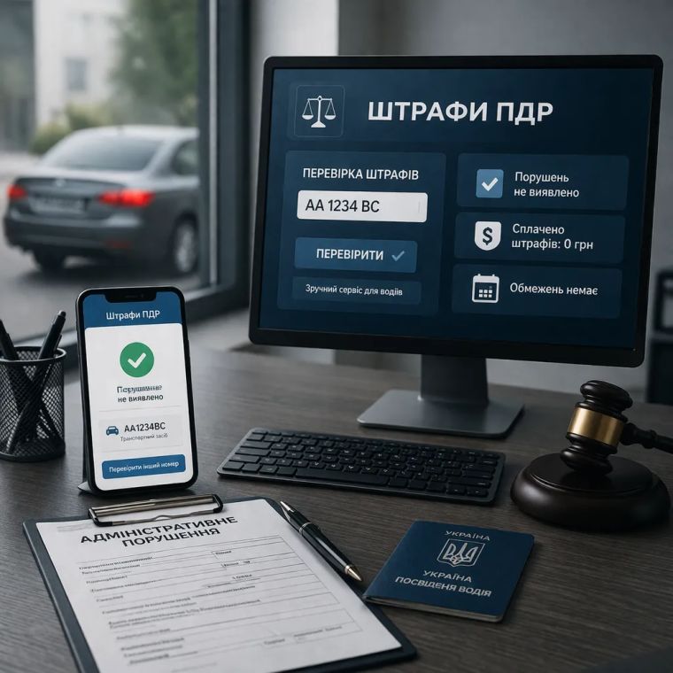 Перевірка штрафів ПДР: топ потрібних знань та корисних порад від СГ ТАС - зображення статті